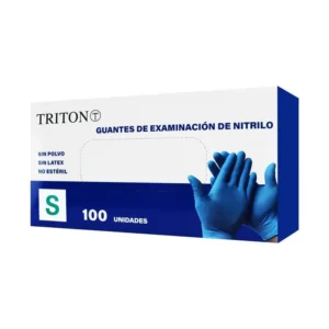 Guantes de Nitrilo Sin Polvo (Caja de 100 unidades)