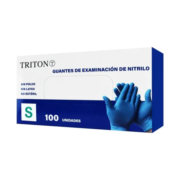 Guantes de Nitrilo Sin Polvo (Caja de 100 unidades)